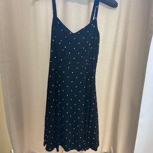 Black and whit dot dress